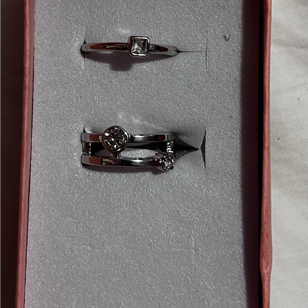 Silver Ring Set - Picture 2 of 4